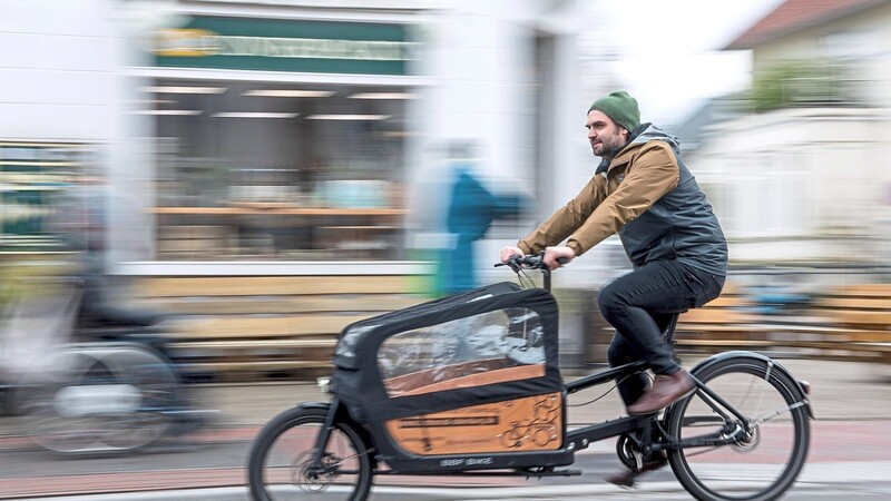 Die Marktgemeinde Donaustauf bezuschusst den Kauf von Lastenfahrrädern mit maximal 600 Euro.