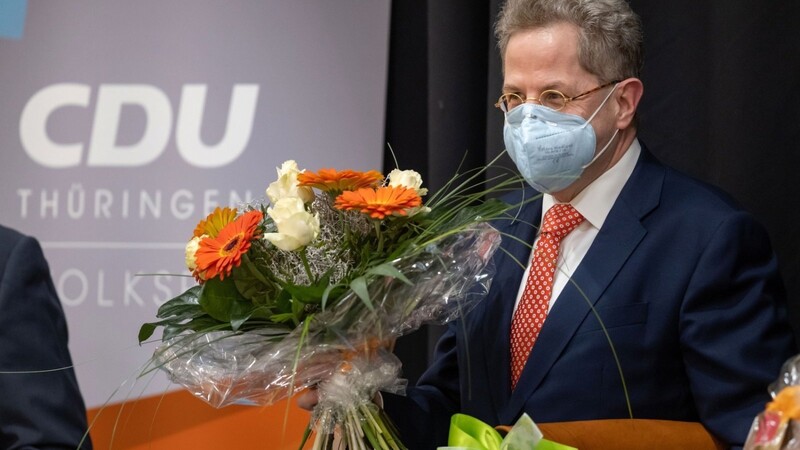 Ex-Verfassungsschutzchef Hans-Georg Maaßen zieht für die Südthüringer CDU in den Bundestagswahlkampf.