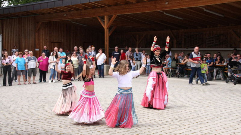 Verschiedene Tanzgruppen unterhielten die Besucher.