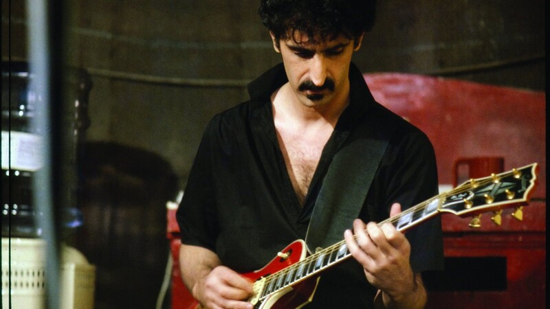 Frank Zappa, hier im New Yorker Mudd Club.
