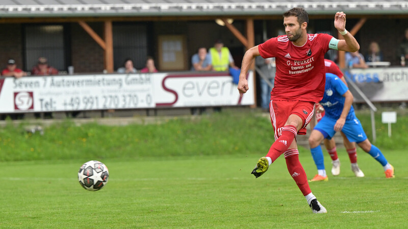 Per verwandeltem Elfmeter sorgte in der 38. Minute TSV-Kapitän Christoph Beck für das 1:0.