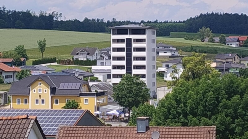 Ein Turm steht bereits, ein zweites Gebäude dieser Art lehnte der Marktrat ab.