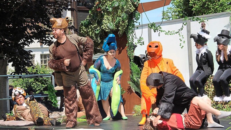"Das Dschungelbuch" feierte beim Musical-Frühling 2022 im Stadtpark Premiere. (Archivfoto)