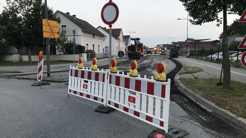 Zwischen dem Kreisverkehr am Südring und dem ehemaligen Reifen Wagner ist drei Nächte lang zwischen 19 und 5 Uhr gesperrt