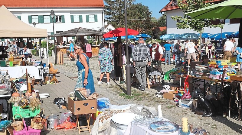 Groß war wieder die Zahl der Stände und dementsprechend war auch das Angebot entsprechend vielfältig.