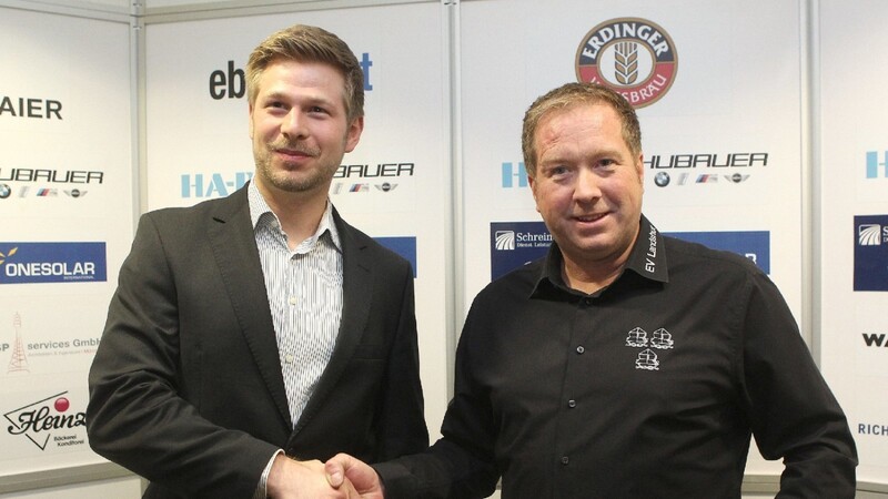 Stefan Endraß (links, hier mit Robert Altinger) übernimmt ab Montag offiziell das Amt des Geschäftsführers bei der LES GmbH.