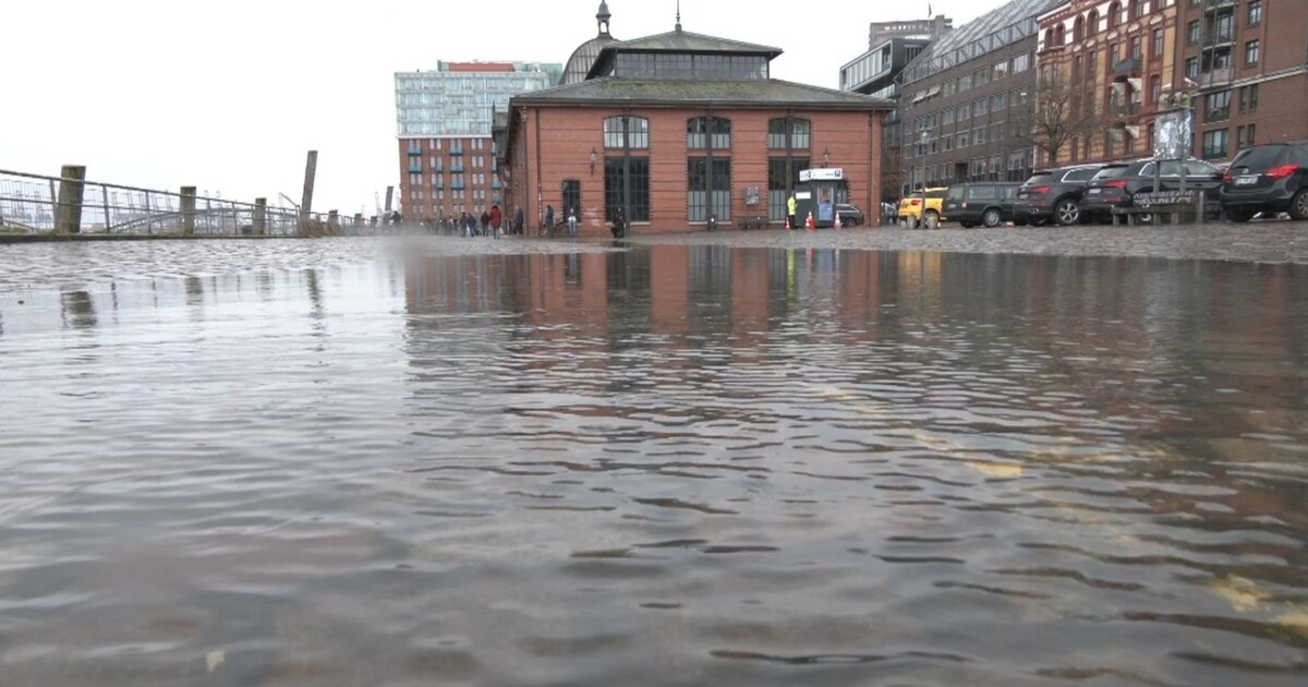 Sturmtief Im Norden Sorgt Für Erhöhte Wasserstände