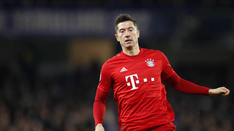 Robert Lewandowski trägt seine Haare nicht schon immer so kurz.