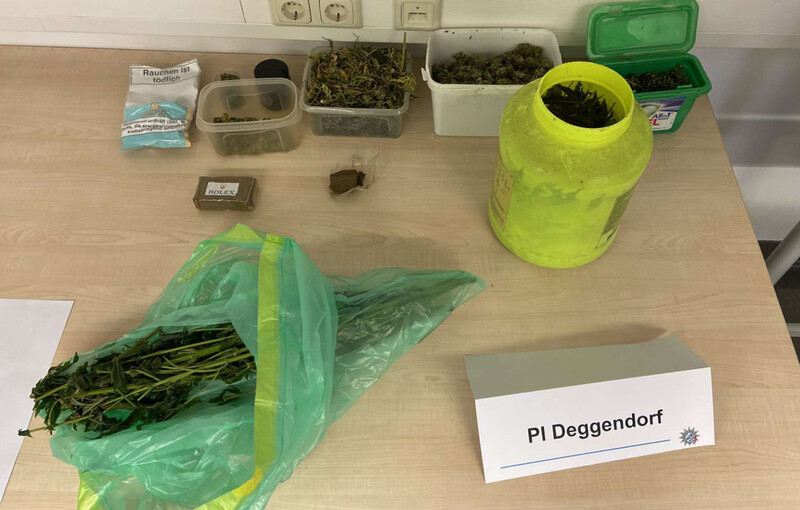 Große Mengen Marihuana wurden bei der Polizeiaktion im Raum Deggendorf gefunden. 