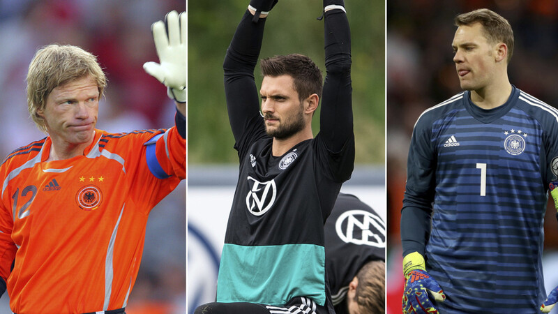 Beim FC Bayern und in der Nationalmannschaft im Tor: Oliver Kahn, Sven Ulreich und Manuel Neuer.