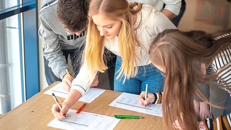 Bei der Potenzialanalyse entdecken die Schüler viele positive Seiten an sich, oft sind es ungeahnte Fähigkeiten.