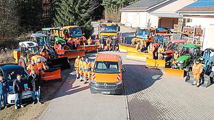 Schnee und Eis können kommen, der Bauhof ist auf alles vorbereitet. Schnee und Eis können kommen, der Bauhof ist auf alles vorbereitet.