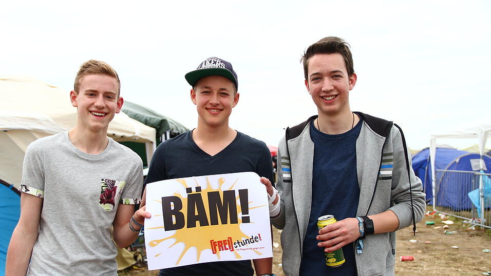 Auch an Tag 2 sind die Gäste am Pfingst-Open-Air in Feierlaune. (Fotos: David Voltz) Auch an Tag 2 sind die Gäste am Pfingst-Open-Air in Feierlaune. (Fotos: David Voltz)