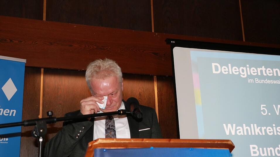 Ein nach der Wahl gerührter MdB Rainer Ein nach der Wahl gerührter MdB Rainer