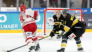 Obenauf: Die Landshuter präsentierten sich in Südtirol abermals als ebenso kompaktes wie zielstrebiges Kollektiv. Der schwedische Neuzugang Tobias Lindberg (links) überzeugte bei dem Turnier in Meran mit insgesamt drei Treffern. Obenauf: Die Landshuter präsentierten sich in Südtirol abermals als ebenso kompaktes wie zielstrebiges Kollektiv. Der schwedische Neuzugang Tobias Lindberg (links) überzeugte bei dem Turnier in Meran mit insgesamt drei Treffern.