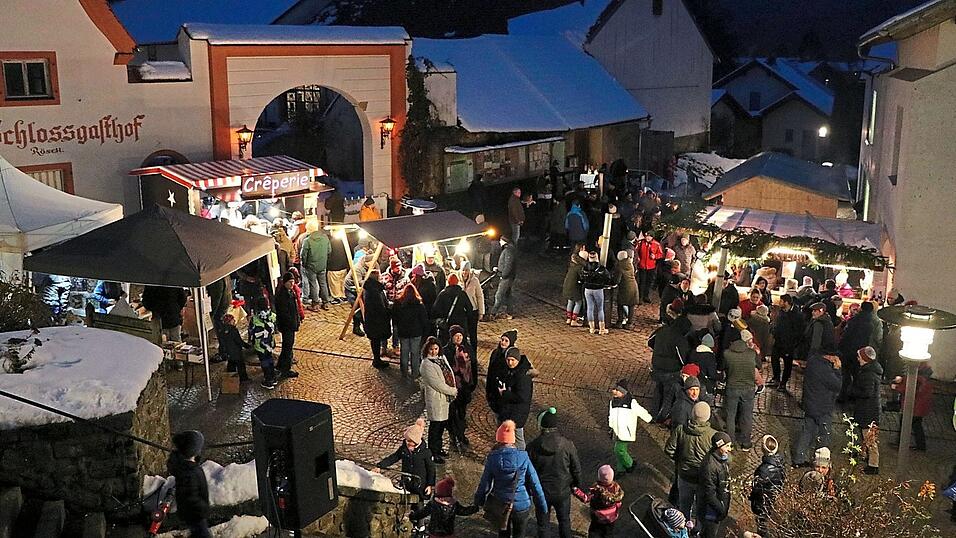 Der Blaibacher Weihnachtsmarkt war wieder gut besucht. Der Blaibacher Weihnachtsmarkt war wieder gut besucht.
