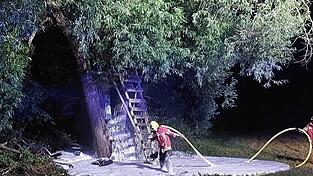 Aus Sicherheitsgründen entschied die Notfallmanagerin, den Baum von einem Forstunternehmen fällen zu lassen. Aus Sicherheitsgründen entschied die Notfallmanagerin, den Baum von einem Forstunternehmen fällen zu lassen.