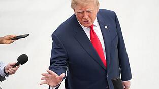 Wettert gegen den ukrainischen Präsidenten: Donald Trump. Wettert gegen den ukrainischen Präsidenten: Donald Trump.
