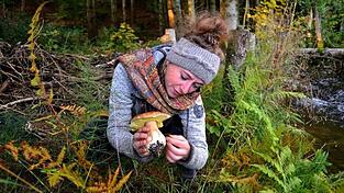 Als Phytotherapeutin kennt, sammelt und verwertet Jessy die vielfältigen Kräuter und Pflanzen auf ihrem Grundstück. Als Phytotherapeutin kennt, sammelt und verwertet Jessy die vielfältigen Kräuter und Pflanzen auf ihrem Grundstück.