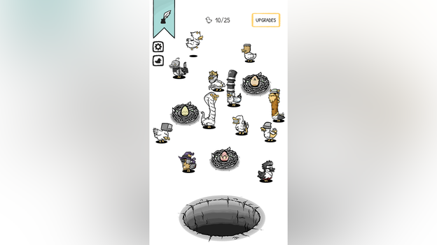 In „Clusterduck“ kümmerst du dich um Enten. In „Clusterduck“ kümmerst du dich um Enten.