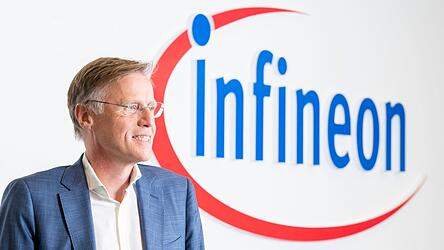 Infineon-Chef Jochen Hanebeck verkündet das nächste große Investitionsprojekt. (Archivbild) Infineon-Chef Jochen Hanebeck verkündet das nächste große Investitionsprojekt. (Archivbild)