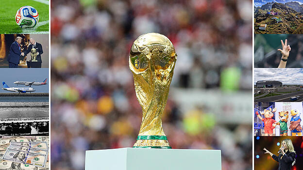 Die WM beginnt: Hier sind zehn spannende Funfacts. Die WM beginnt: Hier sind zehn spannende Funfacts.