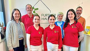 Sipal und Sivan (Dritte und Vierte von links) gelten als Vorbilder in Sachen Integration, aber auch dafür, wie erfolgreich das Zusammenwirken von Schule und Ausbildungsbetrieb sein kann. Das betonten am Dienstag Kerstin Malterer, Dr. Stefan Enderlein, Barbara Aumann, Lea Mühlbauer und Thomas Meindl (von links). Sipal und Sivan (Dritte und Vierte von links) gelten als Vorbilder in Sachen Integration, aber auch dafür, wie erfolgreich das Zusammenwirken von Schule und Ausbildungsbetrieb sein kann. Das betonten am Dienstag Kerstin Malterer, Dr. Stefan Enderlein, Barbara Aumann, Lea Mühlbauer und Thomas Meindl (von links).