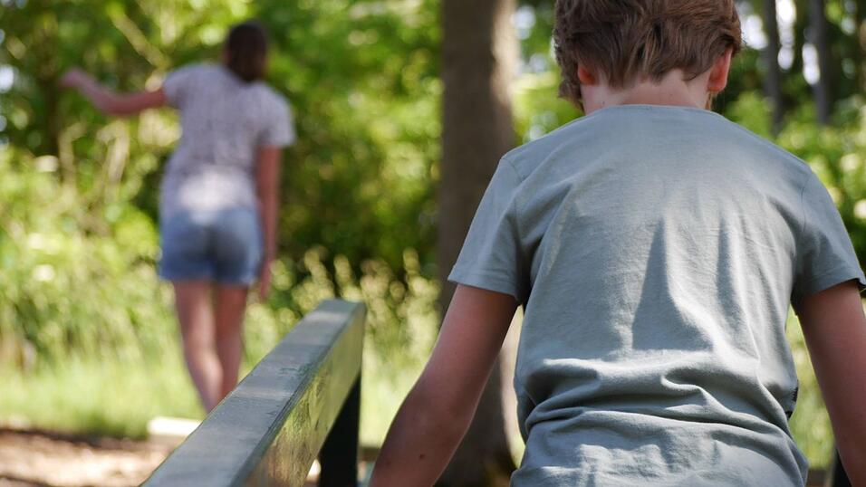 Der Barfußpfad im Erlebnispark Voglsam. Der Barfußpfad im Erlebnispark Voglsam.