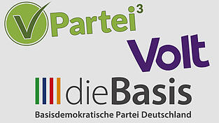 Drei Kleinparteien treten in der Region um Wählerstimmen an. Drei Kleinparteien treten in der Region um Wählerstimmen an.