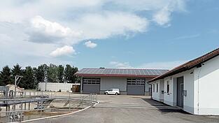 Bauhof und EWA in Weng. Bauhof und EWA in Weng.