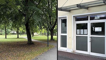 Viele Anwohner machen einen Bogen um den St.-Nikola-Park und fordern dass die Substitutionspraxis (rechts) geschlossen wird. Viele Anwohner machen einen Bogen um den St.-Nikola-Park und fordern dass die Substitutionspraxis (rechts) geschlossen wird.