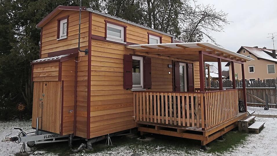 In diesem Tiny House können Skeptiker unverbindlich zur Probe wohnen. In diesem Tiny House können Skeptiker unverbindlich zur Probe wohnen.