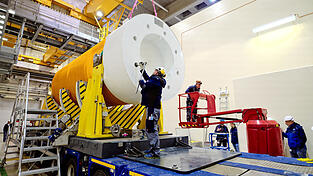 Bei einem Probelauf 2023 wurde die Einlagerung getestet. Bei einem Probelauf 2023 wurde die Einlagerung getestet.