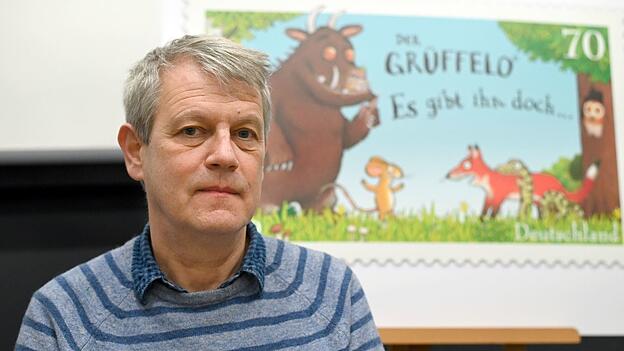 Der deutsche Illustrator Axel Scheffler gab dem weltberühmten Monster vor Jahren sein Gesicht. (Archivbild) Der deutsche Illustrator Axel Scheffler gab dem weltberühmten Monster vor Jahren sein Gesicht. (Archivbild)