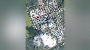 Der Bereich, in dem die neue Dampfkesselanlage entstehen soll, ist rot markiert. Der Bereich, in dem die neue Dampfkesselanlage entstehen soll, ist rot markiert.