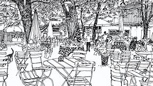 Mit flottem Strich fing Helmut Wartner diese Schleusen-Szene ein. Mit flottem Strich fing Helmut Wartner diese Schleusen-Szene ein.