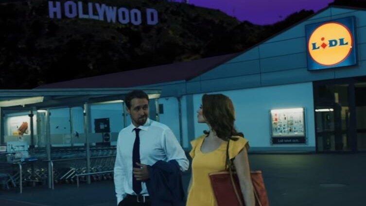 In seinem neuestes Werbe-Spot parodiert der Discounter Lidl den Oscar-Abräumer 'La La Land'. In seinem neuestes Werbe-Spot parodiert der Discounter Lidl den Oscar-Abräumer 'La La Land'.
