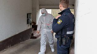 Die Spurensicherung war vor Ort im Einsatz. Die Spurensicherung war vor Ort im Einsatz.