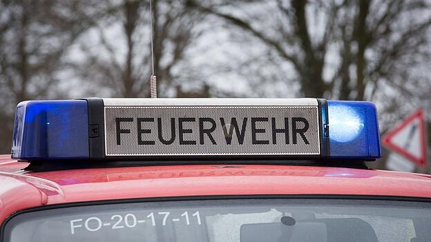 Die Feuerwehr löschte den Brand schnell. Die Feuerwehr löschte den Brand schnell.
