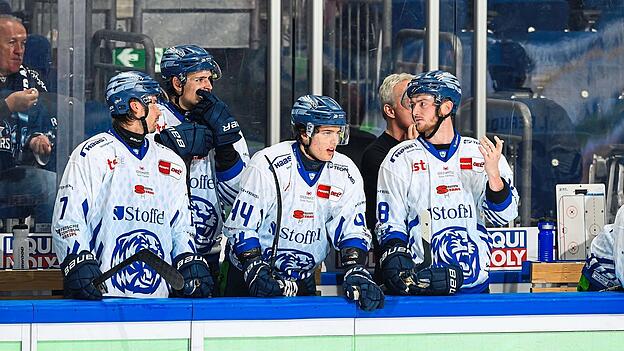 Ein wenig ratlos wirken die Gesichter der Straubing Tigers zum DEL-Start bei den Eisbären Berlin zwischenzeitlich. Ein wenig ratlos wirken die Gesichter der Straubing Tigers zum DEL-Start bei den Eisbären Berlin zwischenzeitlich.
