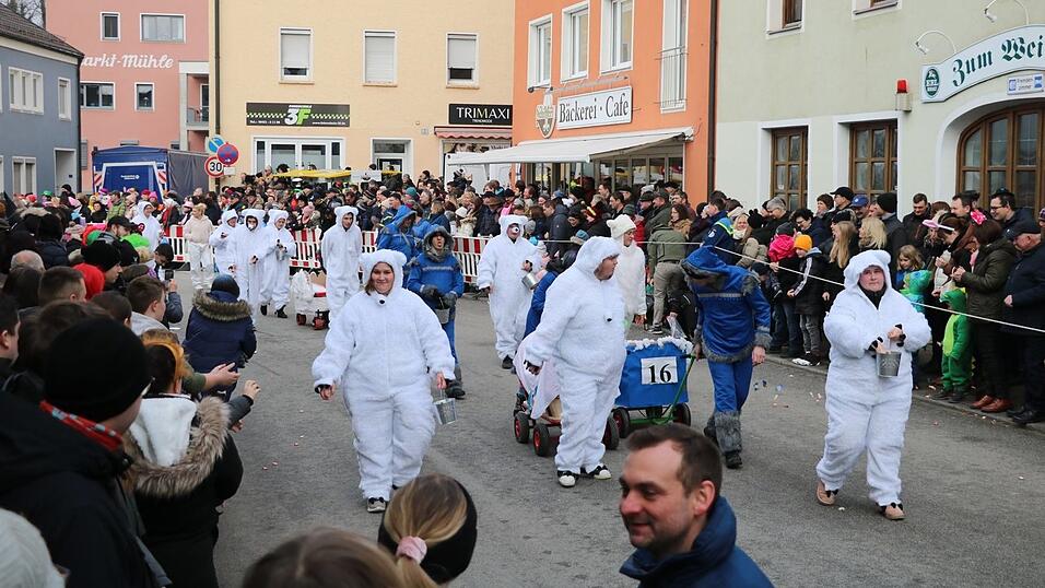 Beim Bogener Faschingsumzug war einiges geboten. Beim Bogener Faschingsumzug war einiges geboten.