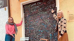 Daniela Melcher (rechts) war überwältigt von der Resonanz. Daniela Melcher (rechts) war überwältigt von der Resonanz.