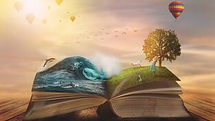 Ganz so kunstvoll sind Bücher (noch) nicht, aber Farbschnitte und Prägungen liegen im Trend. Ganz so kunstvoll sind Bücher (noch) nicht, aber Farbschnitte und Prägungen liegen im Trend.