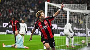 Erzielte das Siegtor für Frankfurt: Ritsu Doan. Erzielte das Siegtor für Frankfurt: Ritsu Doan.