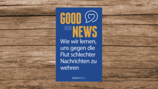 „Good News“ von Florian Vitello, erschienen bei Komplett-Media. „Good News“ von Florian Vitello, erschienen bei Komplett-Media.