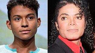 Jaafar Jackson (l), Neffe des 2009 gestorbenen «King of Pop» Michael Jackson. Jaafar Jackson (l), Neffe des 2009 gestorbenen «King of Pop» Michael Jackson.