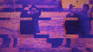 Die Kriminalbeamten und der Oberstaatsanwalt auf der Viehmarktwiese, wo die Leiche gefunden wurde. Die Kriminalbeamten und der Oberstaatsanwalt auf der Viehmarktwiese, wo die Leiche gefunden wurde.