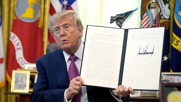 Trump brachte am Wochenende die Idee auf, aus dem US-Bundesstaat New Mexico könnte «New America» werden. (Archivbild) Trump brachte am Wochenende die Idee auf, aus dem US-Bundesstaat New Mexico könnte «New America» werden. (Archivbild)