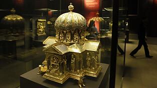 Der Welfenschatz umfasst mittelalterliche Goldreliquien im dreistelligen Millionenwert. (Archivbild) Der Welfenschatz umfasst mittelalterliche Goldreliquien im dreistelligen Millionenwert. (Archivbild)