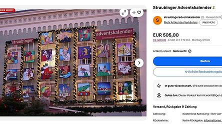 Derzeit steht das Gebot bei 505 Euro. Die Aktion läuft noch bis Montag. (Screenshot) Derzeit steht das Gebot bei 505 Euro. Die Aktion läuft noch bis Montag. (Screenshot)